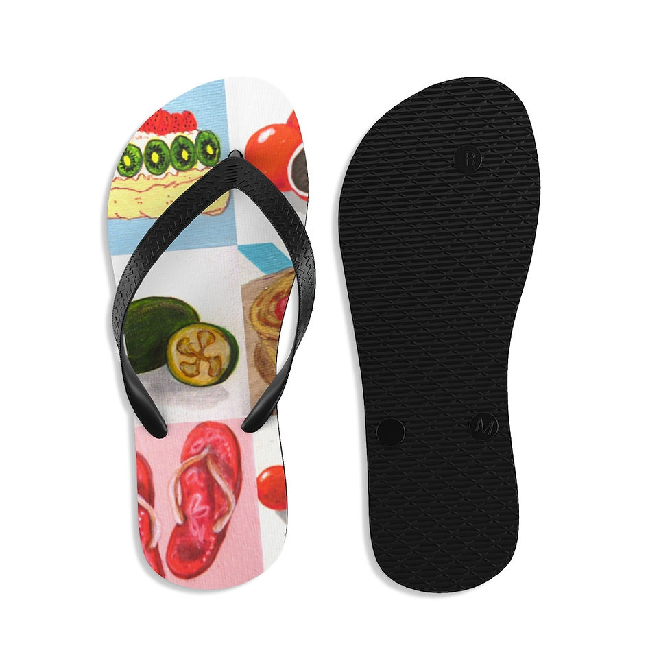 Thumbnail: Kiwiana Unisex Flip-Flops