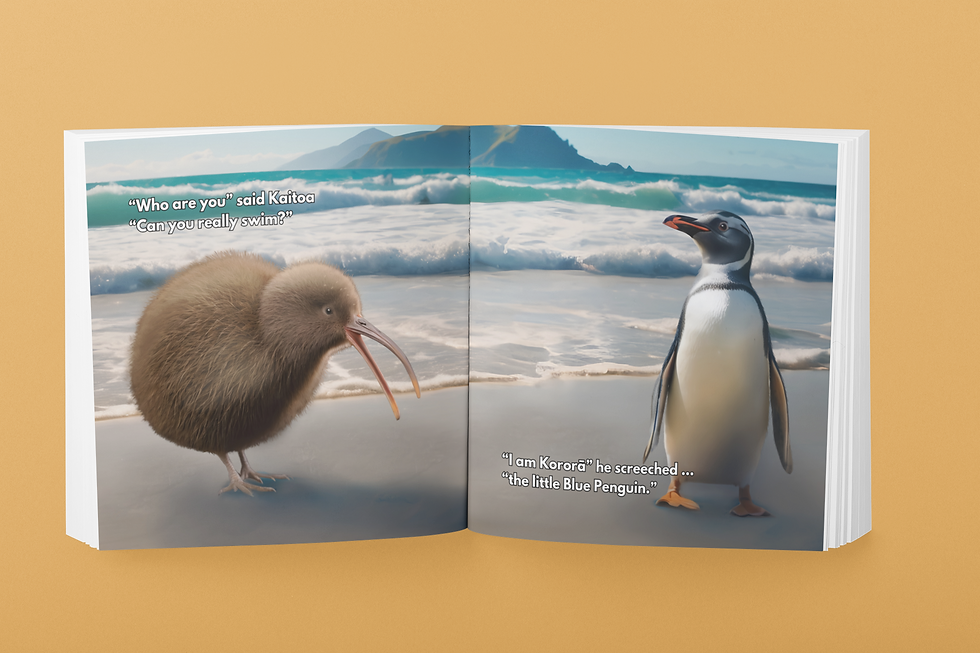 Thumbnail: Unsigned Hardcover - Kaitoa the Kiwi