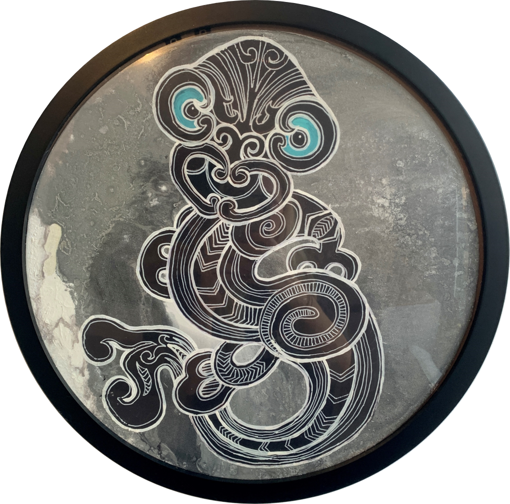 Black and White Taniwha