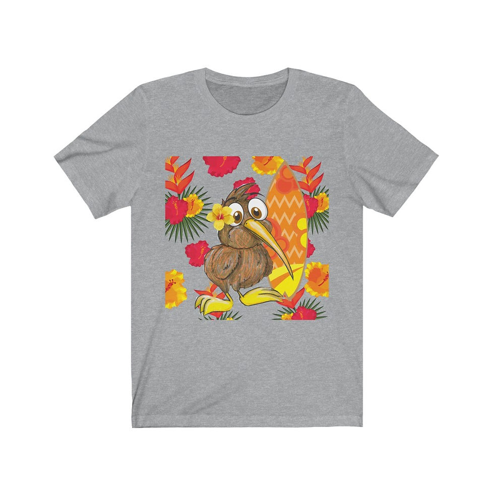Thumbnail: Cook Island Kiwi Unisex Jersey Short Sleeve Tee