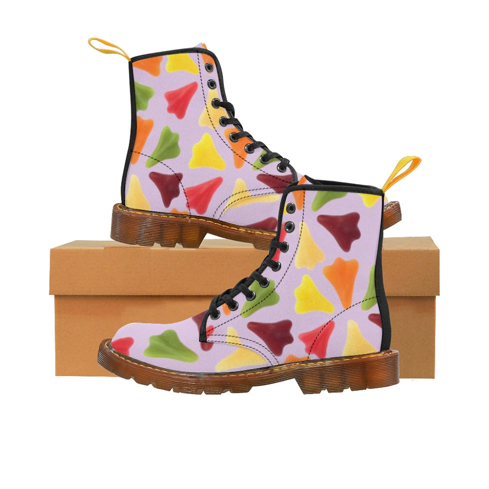 Thumbnail: Jet Planes Women's Canvas Boots