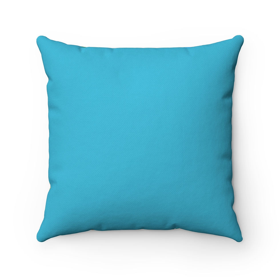 Thumbnail: Kiwiana Smurfs and Sheep Spun Polyester Square Pillow