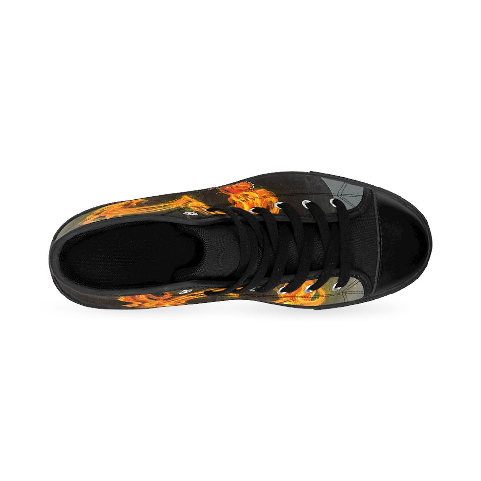 Thumbnail: Twin Flame Women's High-top Sneakers