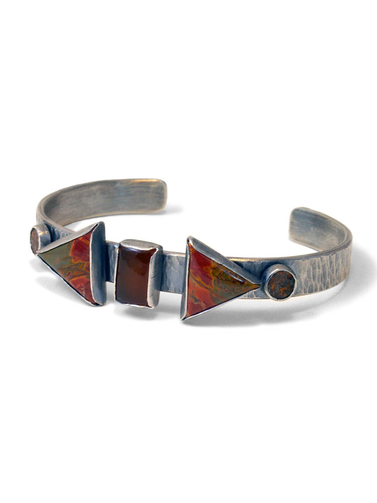 Cuff with Set Stones
