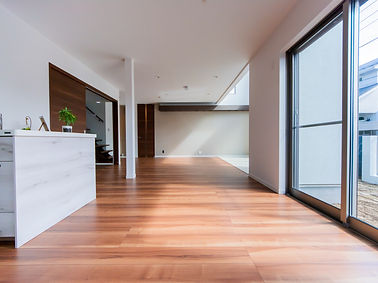 フローリングの床