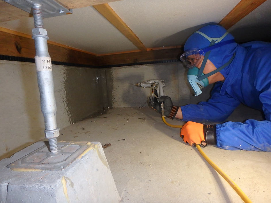 シロアリ施工④