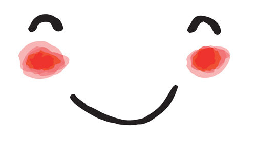 笑顔のイラスト