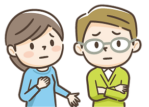 困っている人々
