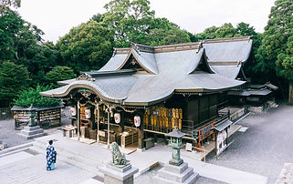 神社の外観