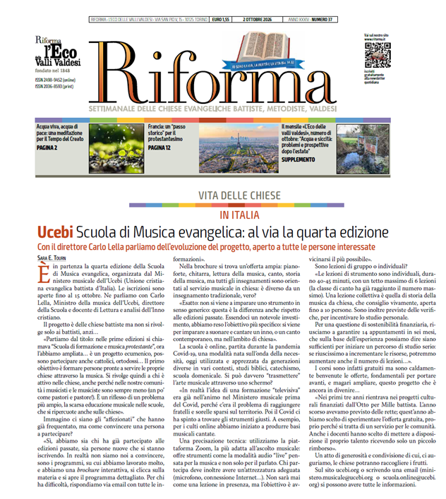 scuola evangelica