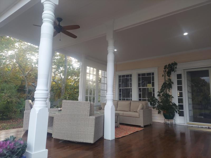 Cats Paw Contracting porch Renovation