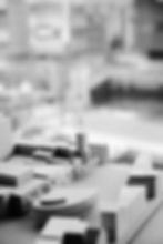 detail aufnahme eines architektur modells