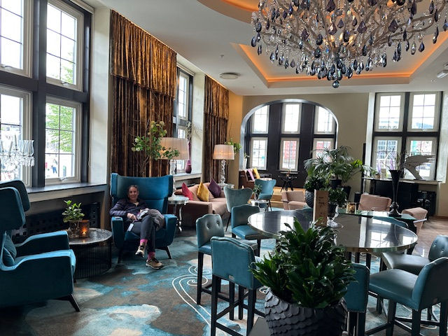 Home Hotel Havnekontoret's lobby is the best for relaxing
