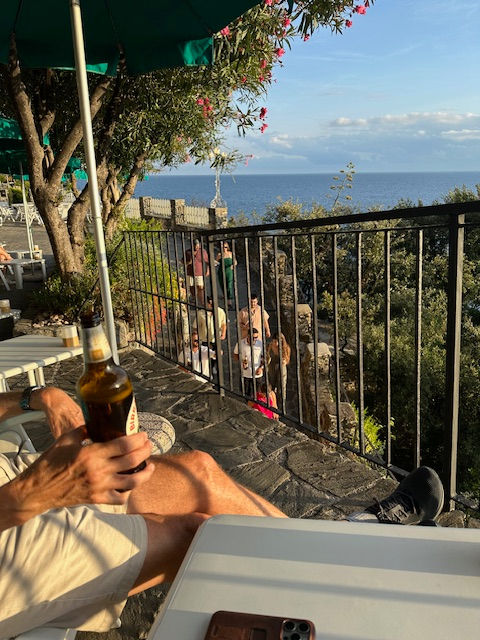 Cocktails at the Rock Hotel - highly recommend