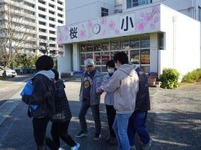 今年最後に避難訓練をしました。