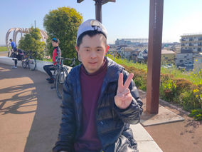 週末サイクリングへ