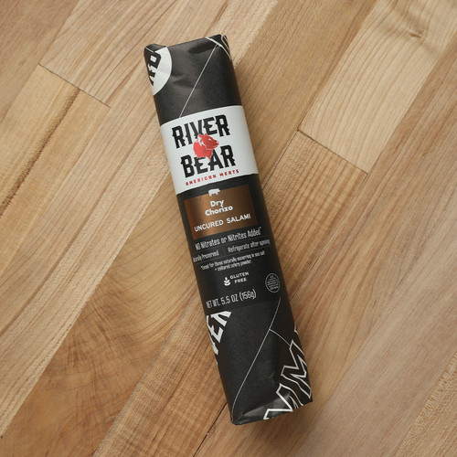 Uncured Dry Chorizo Salami River Bear Meats