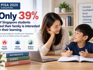 Only 39% of Singapore Students Feel Their Family Is Interested in Their Learning. What Should Parents Do?