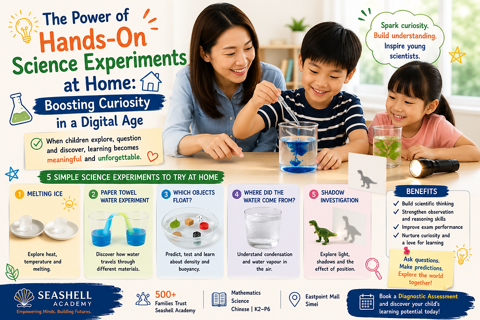 The Power of Hands-On Science Experiments at Home: Boosting Curiosity in a Digital Age