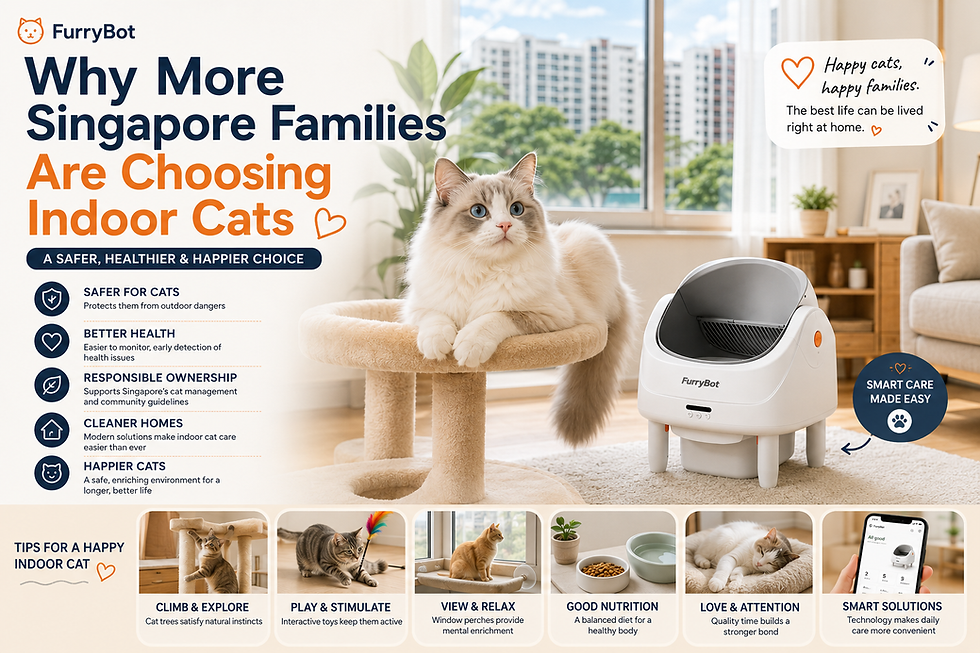 Why More Singapore Families Are Choosing Indoor Cats