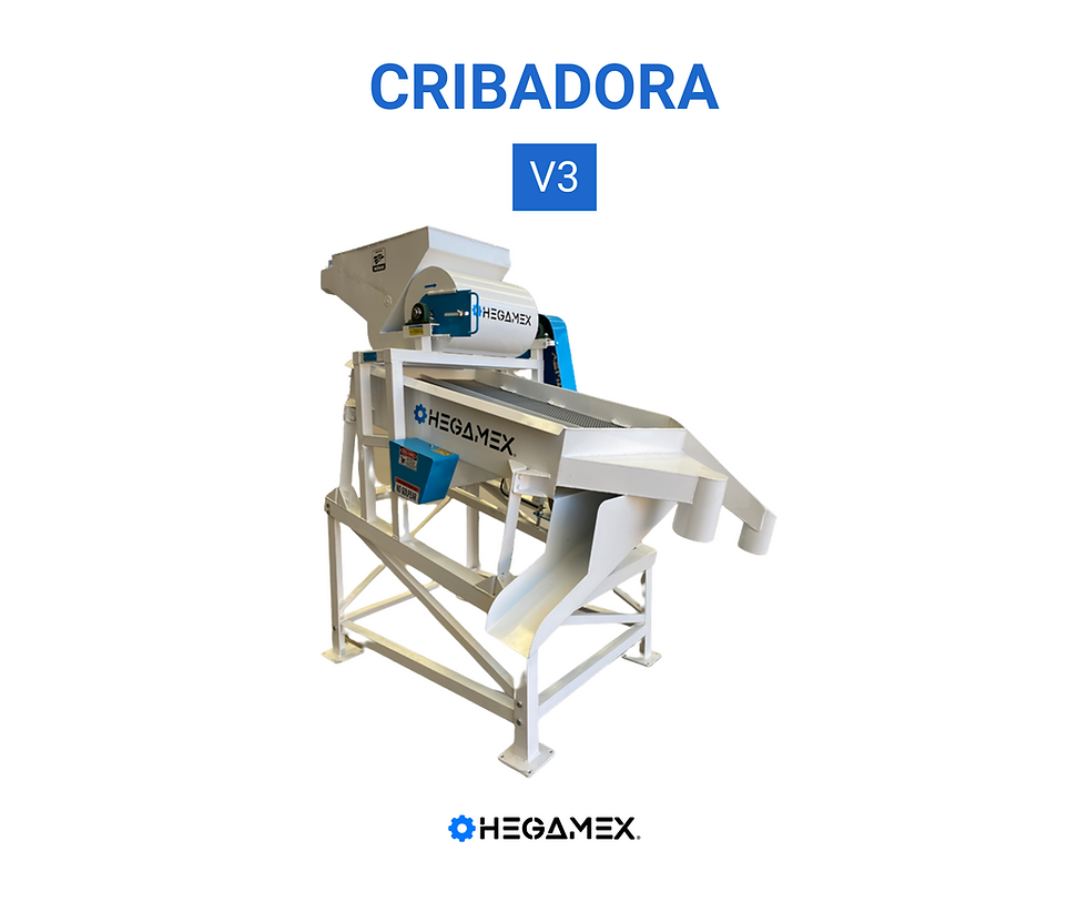 Cribadora para maíz