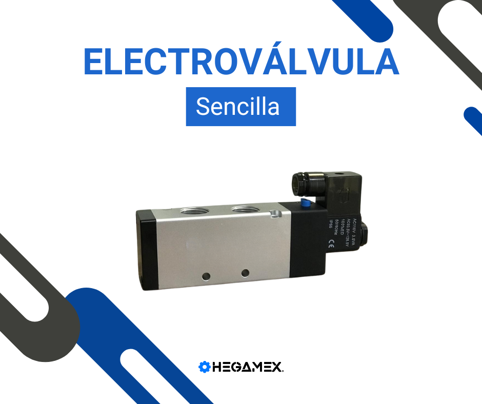 electroválvula sencilla