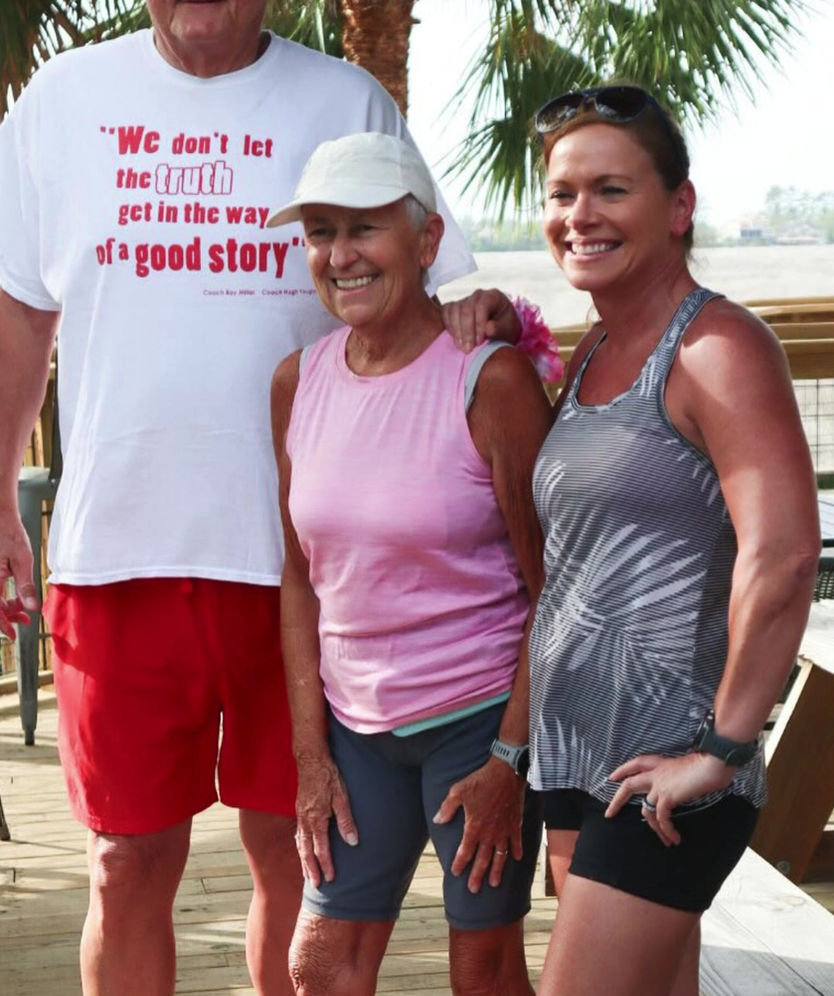 The Game Changers Running Company team together in store
