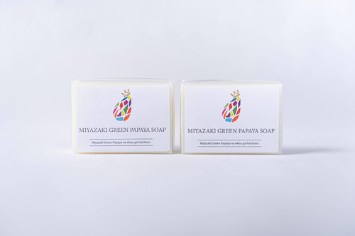 MIYAZAKI GREEN PAPAYA SOAP | パパイア王子