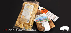 Kit e ricetta per Amatriciana