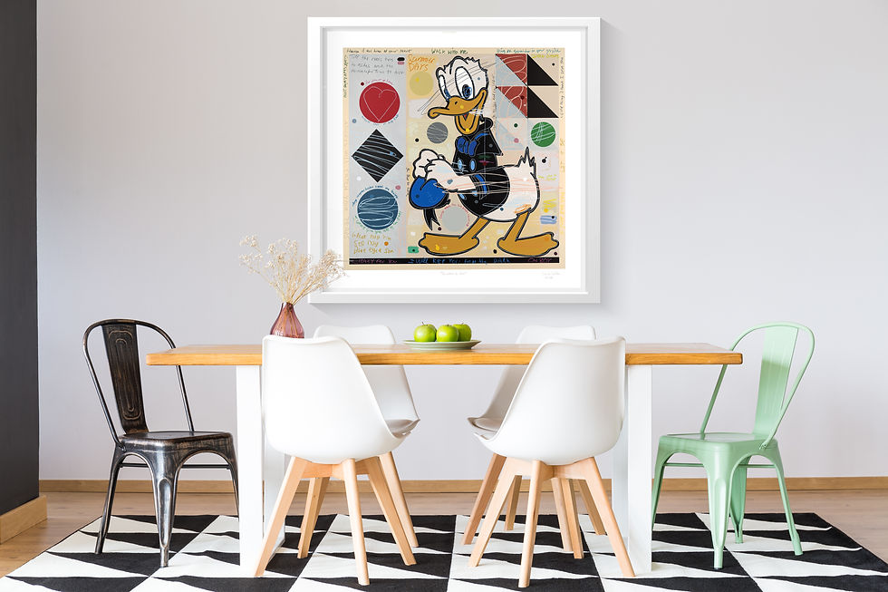 Thumbnail: The Power of Love (Donald Duck) by David Spiller