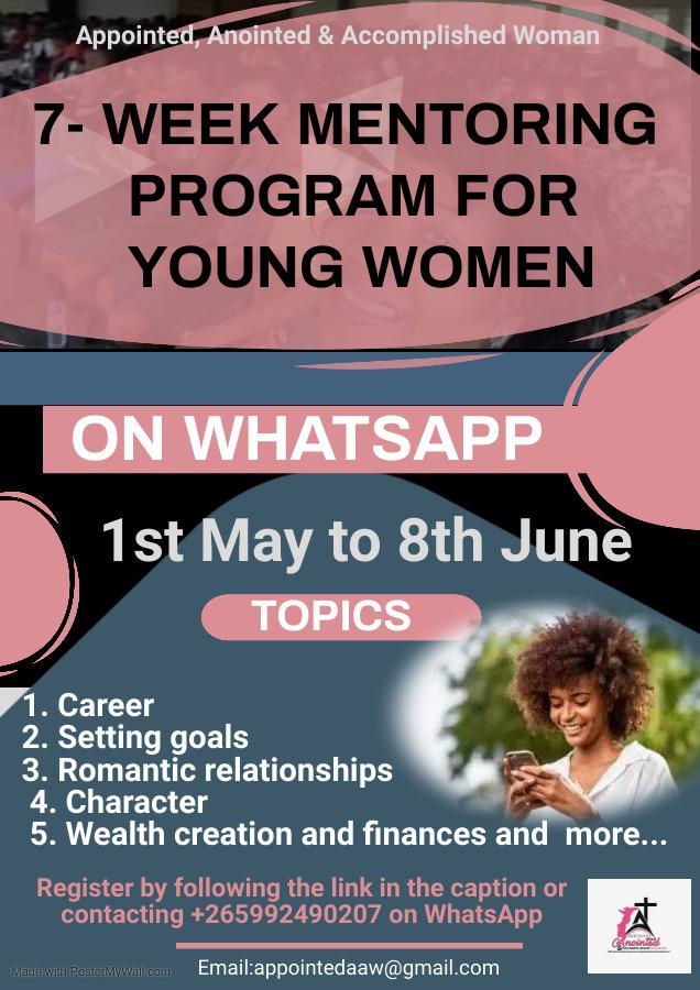 MENTORING PROGRAM FOR YOUNG WOMEN