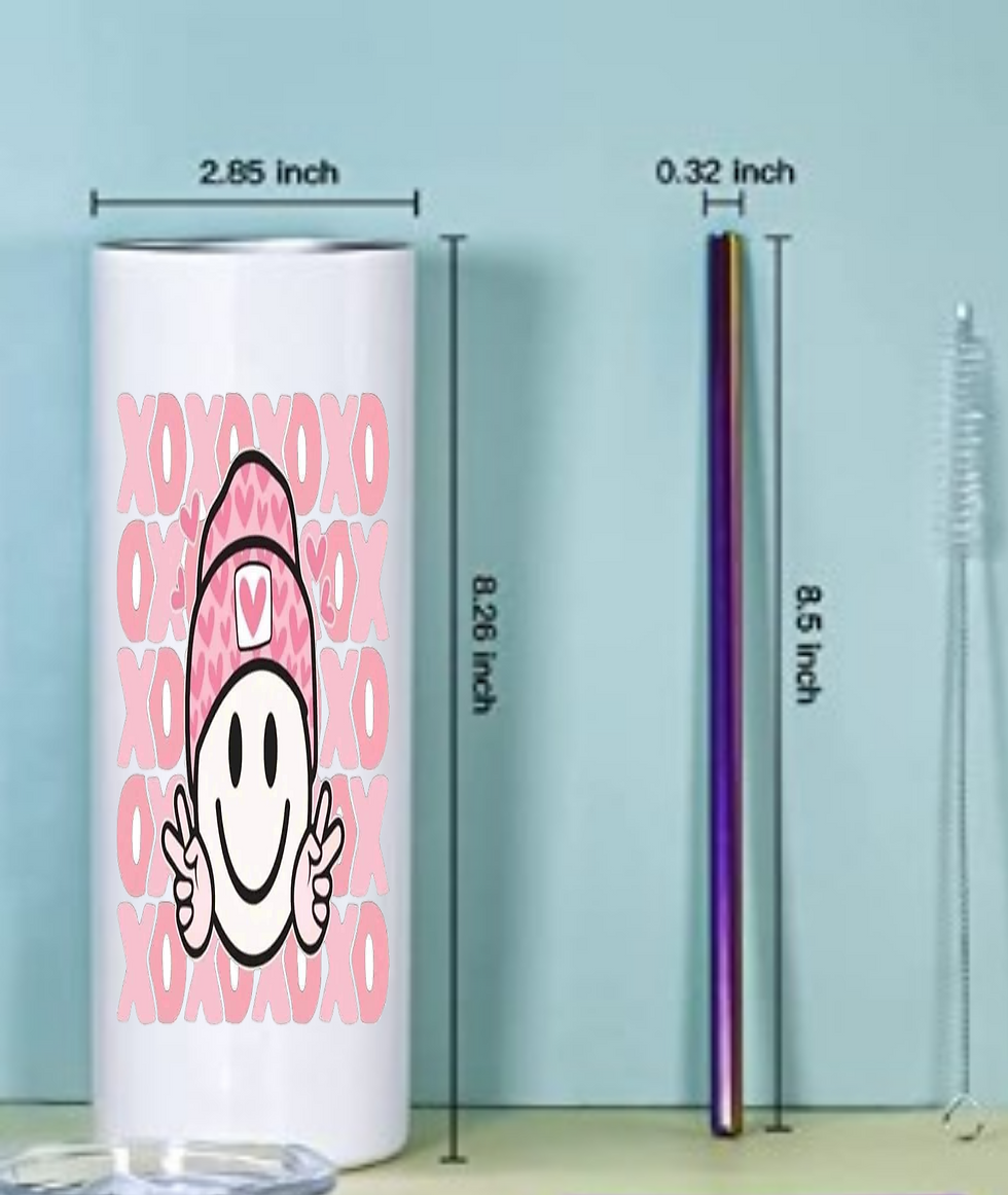20 oz skinny tumblers