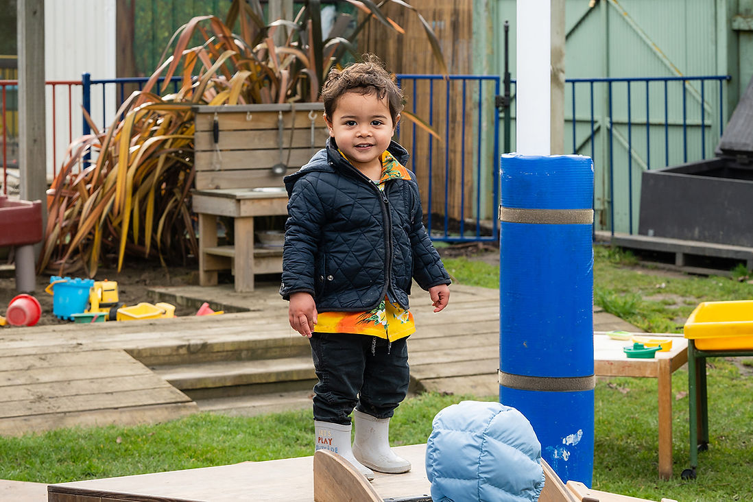 Te Whare Rama Preschool Halswell Outdoor area