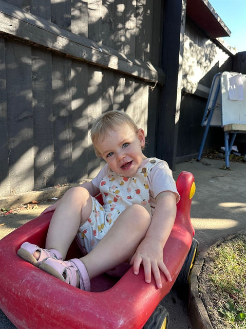 Girl playing at Te Whare Rama preschool