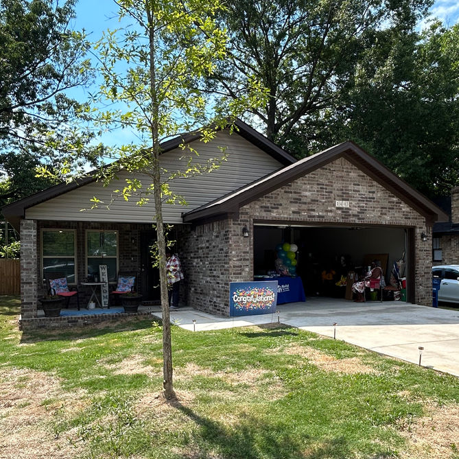 Habitat Home Dedication at 1403 Parker Street in North Little Rock