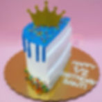 Half cake cumple mes