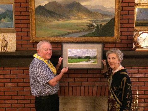 Same view of Hanalei 100 years later