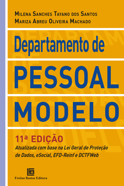Departamento de pessoal modelo: atualizada com base na lei geral de proteç...