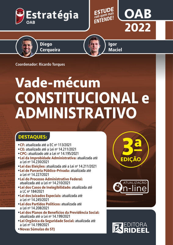 Vade-mécum CONSTITUCIONAL e ADMINISTRATIVO
