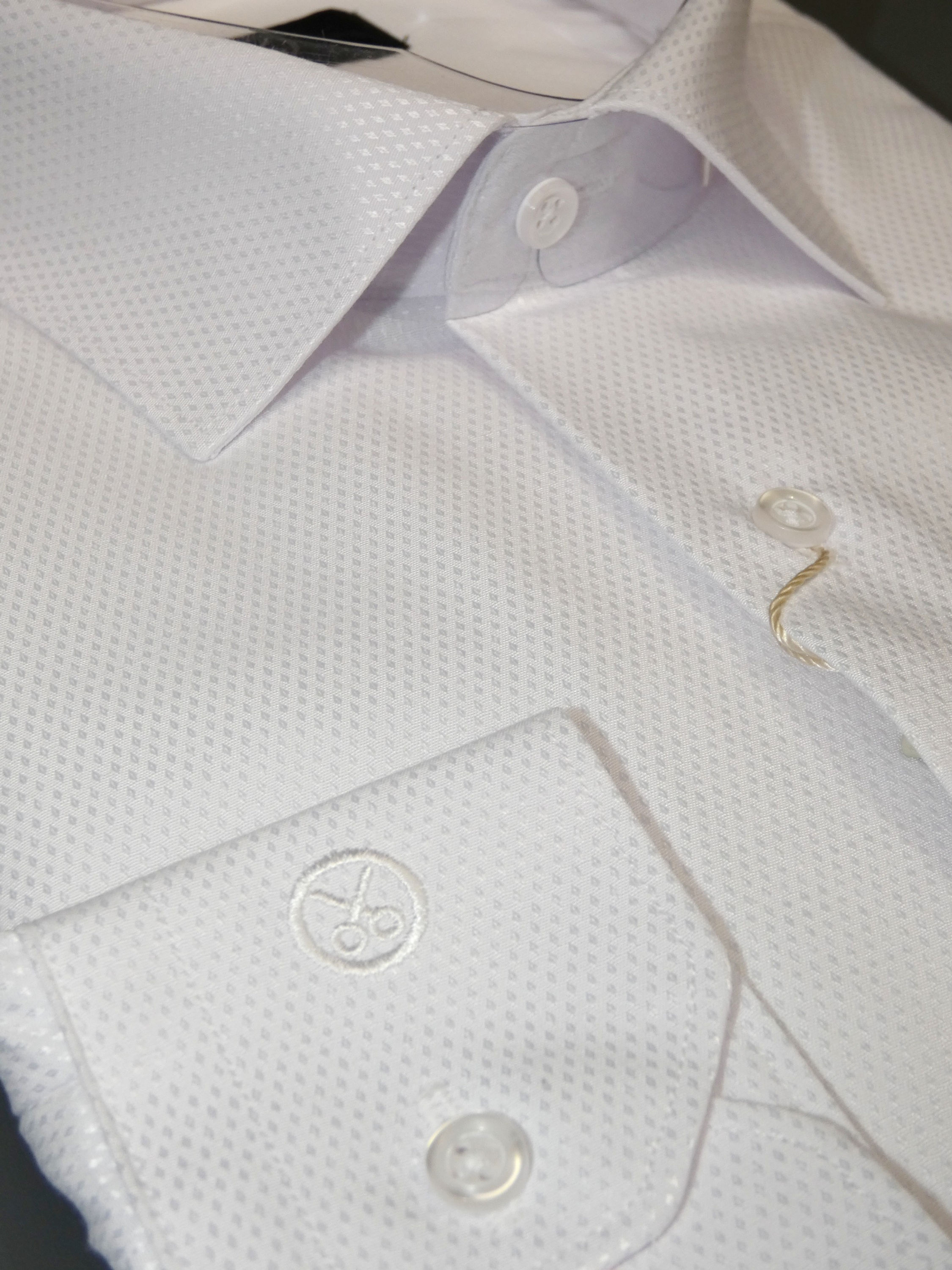 Camisa estructura blanca