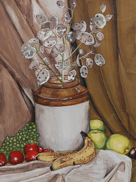 Still life paintings in watercolour