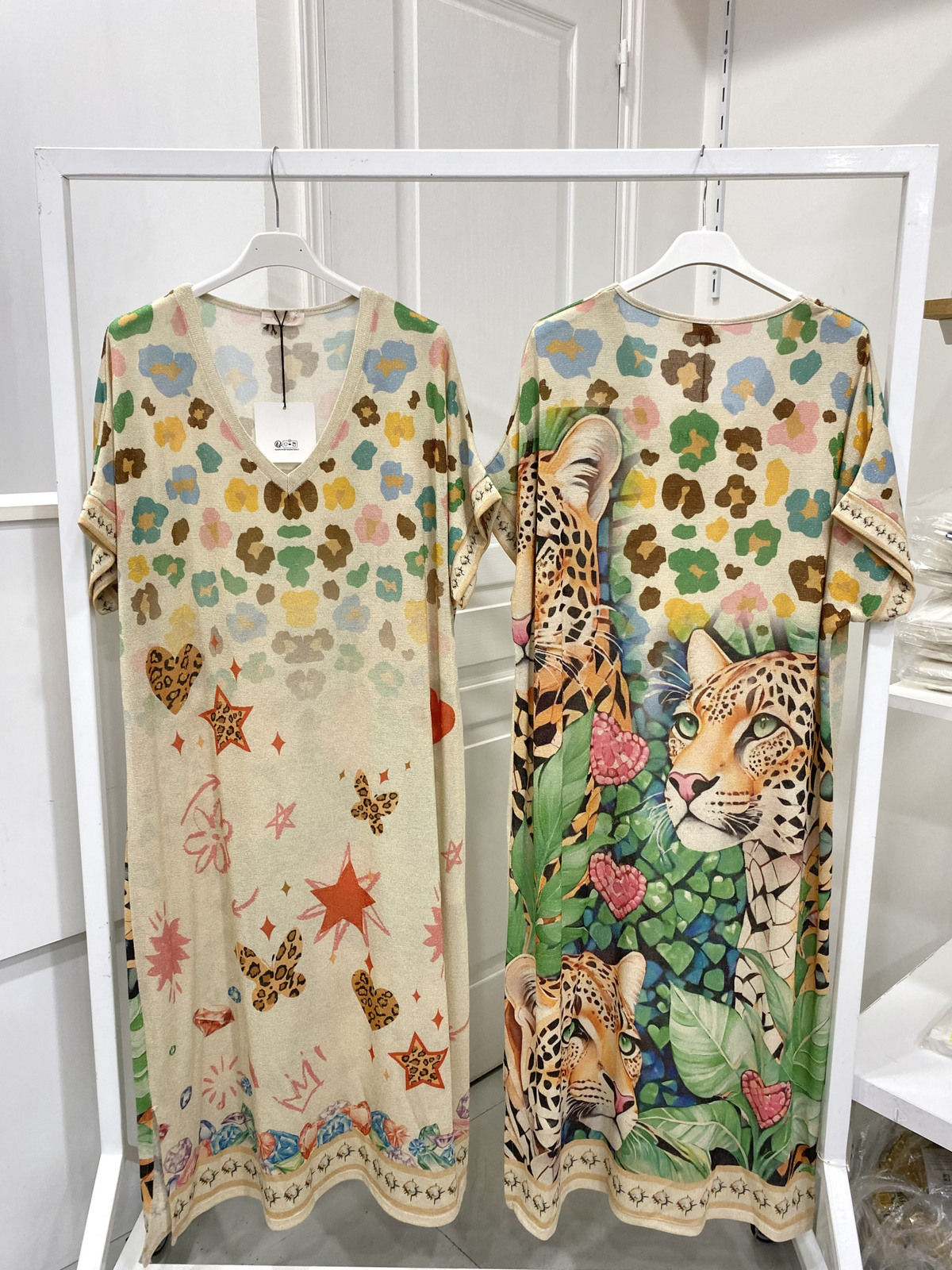 NOS Lurex-Kleid Leo