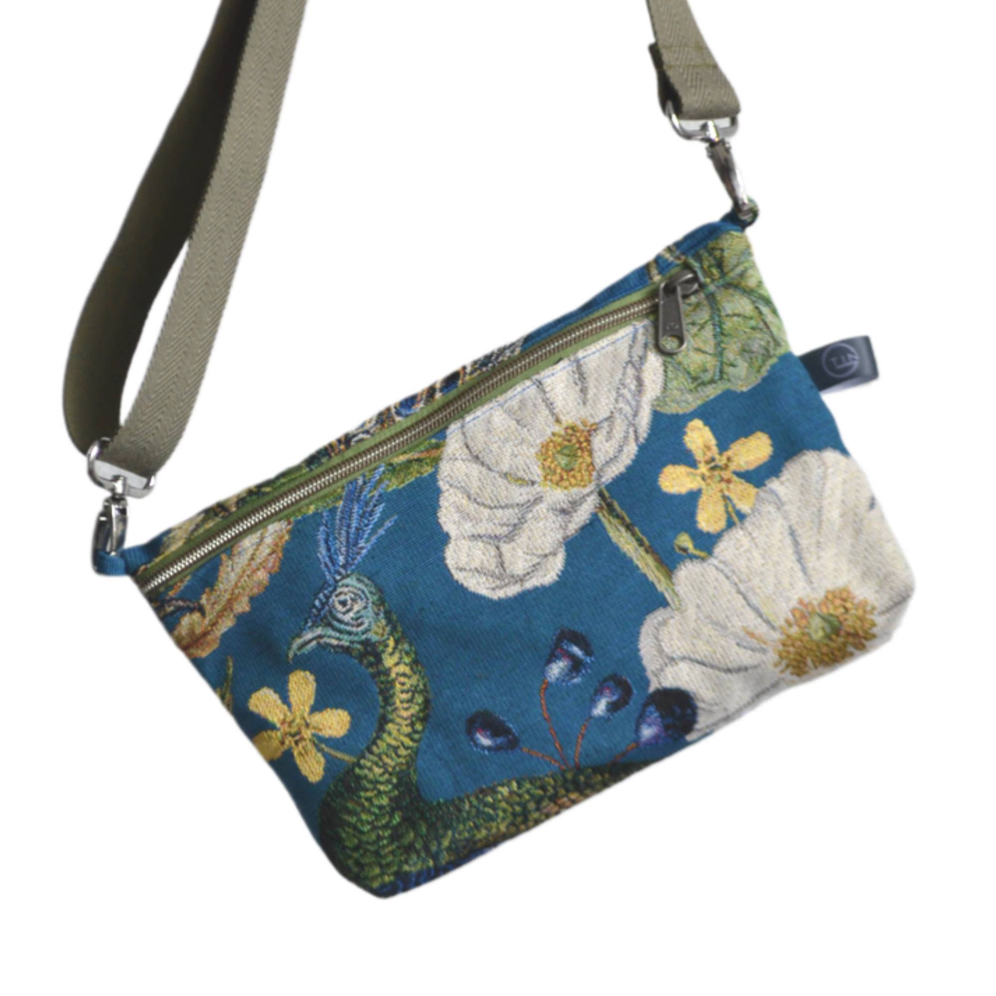 SlingBag klein - Pfau