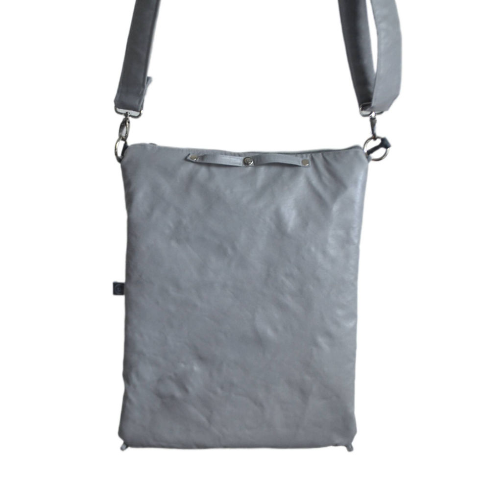 Miniaturbild: LENI grau+hellgrau+gelb SewingArt    Rucksack