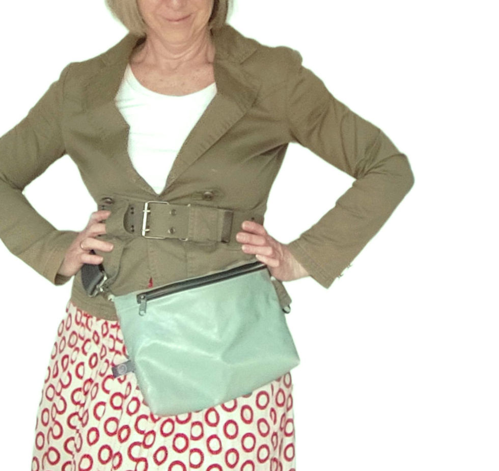 Miniaturbild: Sling Bag -VintageGrün klein