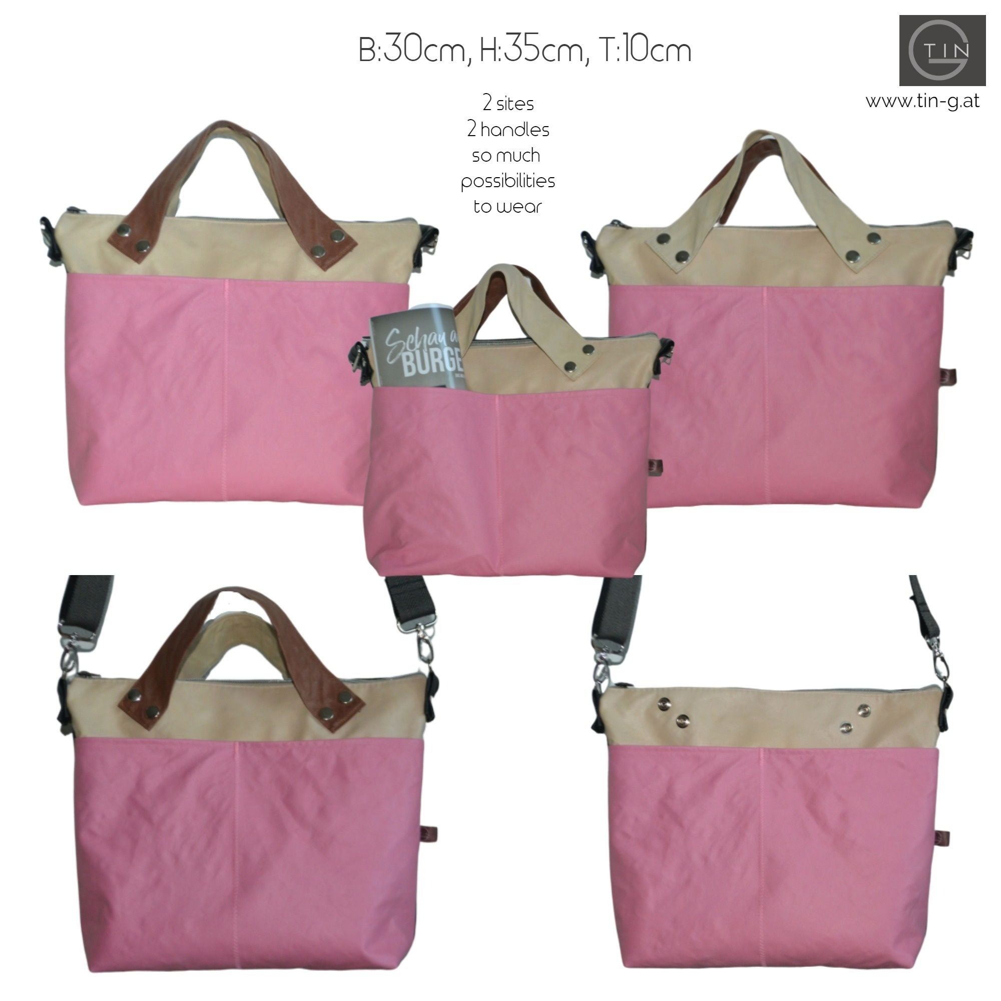 Bagy_pink_beige_cognac