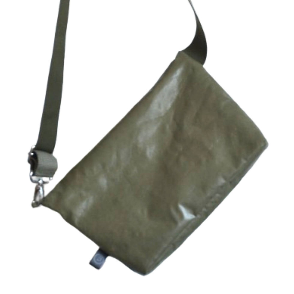 Miniaturbild: Sling Bag -oliv klein