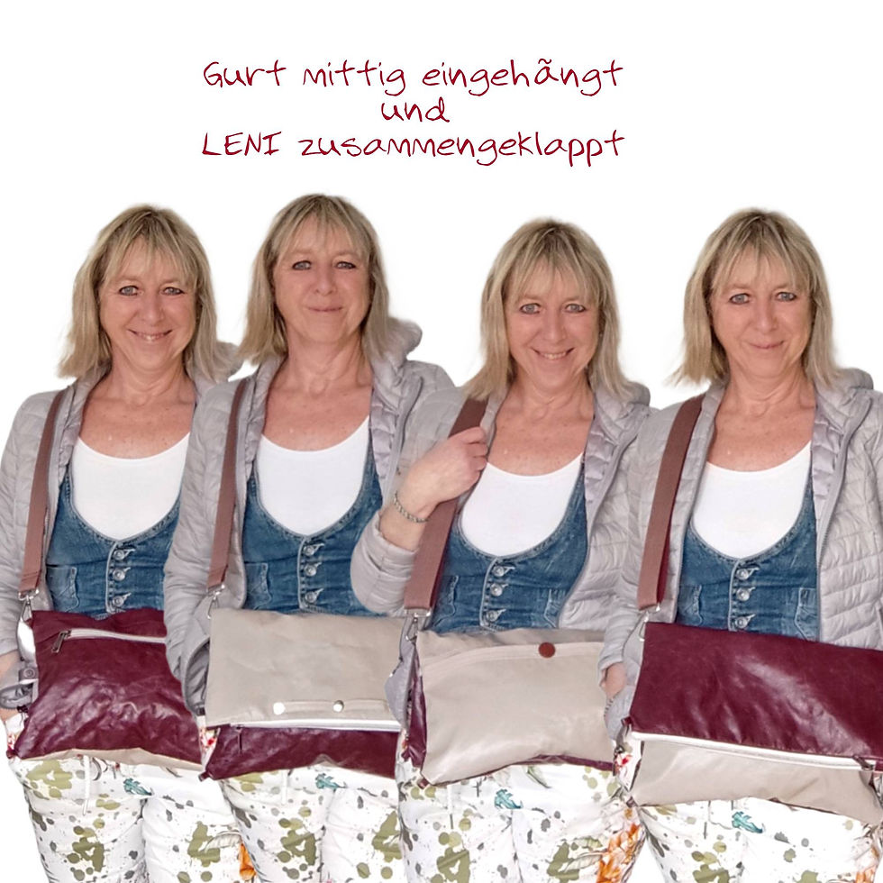 Miniaturbild: LENI 2färbig+zum Klappen     Rucksack
