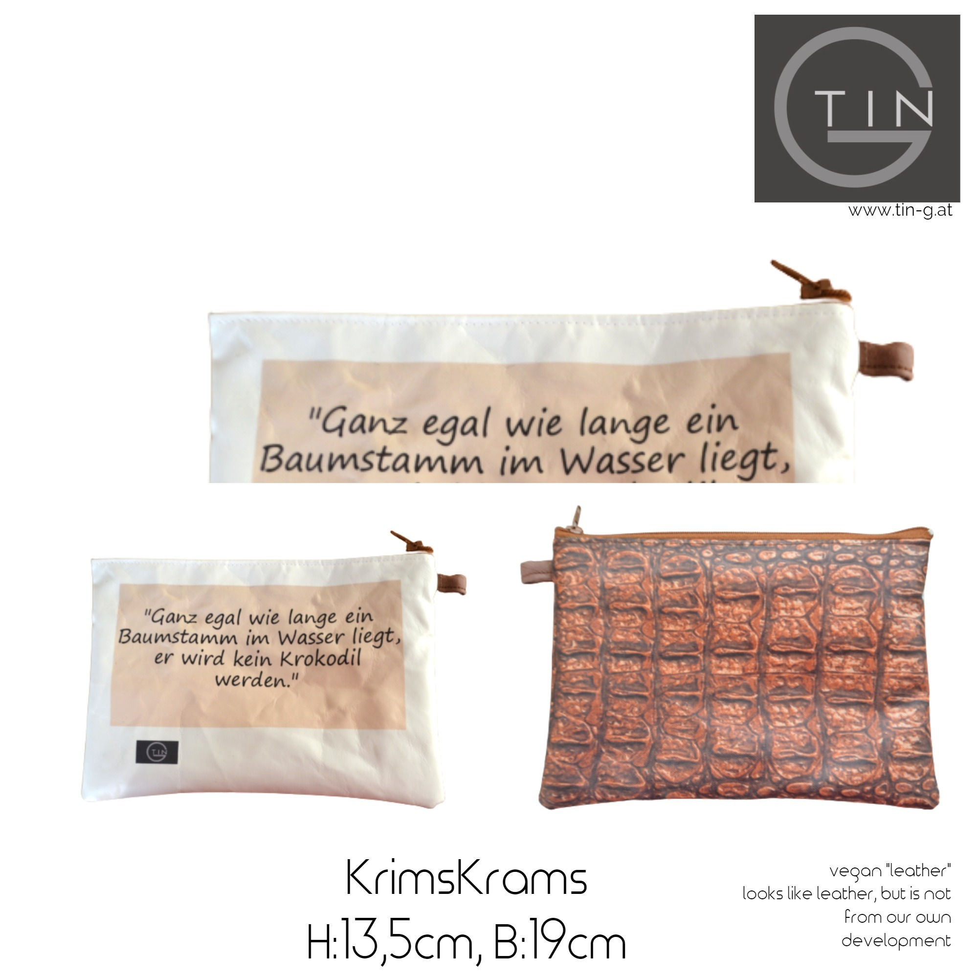 KRIMSKRAMS-beige+Krokodil