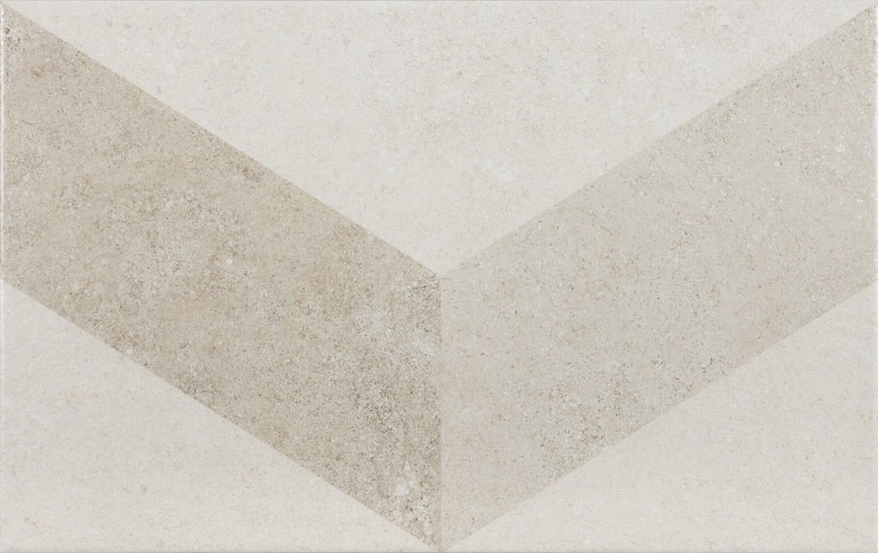 Davos Decor Light and Dark Beige Tile - 25x40cm